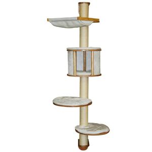 81500-wall-mounted-cat-tree-kerbl-dolmit-white-168-cm