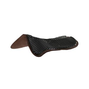 ac096-black-hexagonal-soft-horse-cushions-with-microfibre-acavallo-gel-micropile-brown-one-size