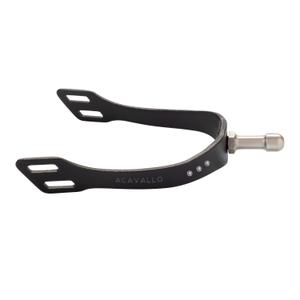 ac739se-total-black-equestrian-spur-with-interchangeable-handle-acavallo-arena-aluplus-2-0-spurs-special-edition-total-black