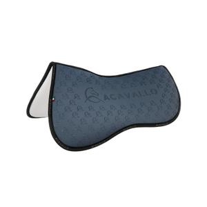 ac870-smoke-dore-black-half-cushion-for-horses-with-a-bamboo-fiber-underside-acavallo-lycra-memory-foam-smoke-dore-black