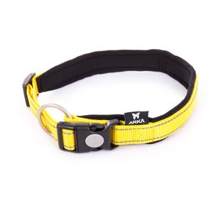 3008029-adjustable-nylon-dog-collar-arka-haok-l-yellow-25x55-60-cm