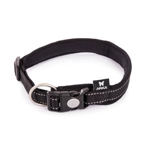 3008031-adjustable-nylon-dog-collar-arka-haok-l-black-25x55-60-cm