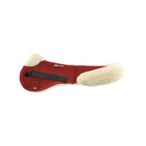 ss00045-red-horse-saddle-pad-with-cotton-and-wool-grip-burioni-red