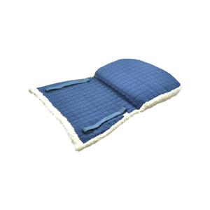 ss00053-navy-cotton-and-fleece-horse-saddle-pad-burioni-ss00053-navy-one-size