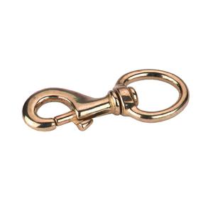 32187-single-brass-snap-hook-for-horse-covalliero-golden-one-size
