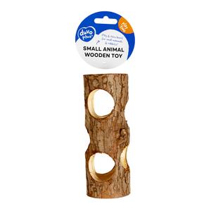 10892-wooden-tree-stump-toy-for-rodents-duvoplus-brown-6x6x14-8-cm