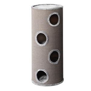 431-413524-cat-scratching-post-ebi-trend-dome-extreme-120-grey-50x50x120-cm