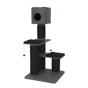 431-445976-cat-tree-ebi-comfort-plus-obsidian-grey-75x75x158-cm