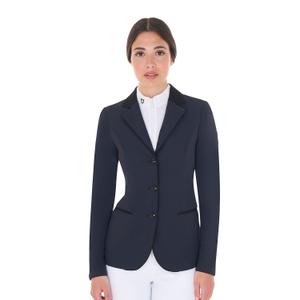et06001-navyblazer-19-3923-three-button-competition-jacket-for-women-equestro-navy-blazer