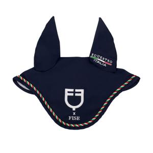 lfeth09014-navy-blazer-19-3923-short-stretch-fabric-beanie-with-drawstring-equestro-x-fise-navy-blazer