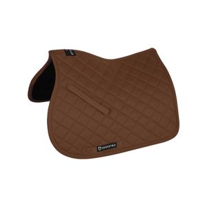 ss00014-brown-cotton-saddle-pad-for-horses-equestro-ss00014-brown-one-size