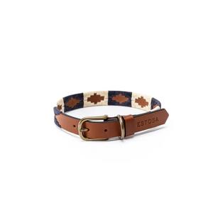 anet35-dog-collar-estosa-adelina-navy-ecru