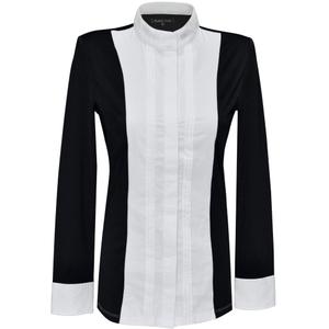 908882-noir-polo-riding-long-sleeves-woman-flags-cup-diamantina-black