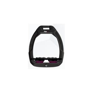 so05pug0508-flat-ultra-grip-safety-stirrups-black-black-purple-flex-on-safe-on-black-black-plum-one-size