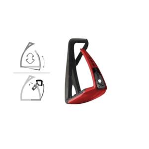 f00002-riding-safety-stirrups-free-jump-soft-up-lite-black-red-one-size