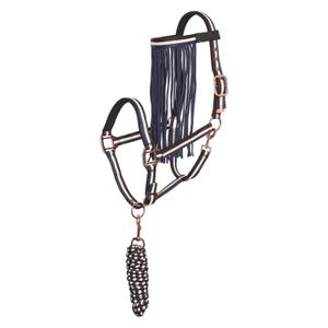 1600000002-5176-nylon-halter-and-lead-rope-set-for-horse-with-fly-browband-imperial-riding-multi-navy
