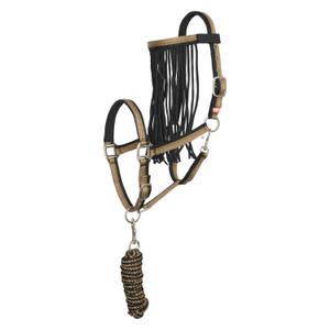 1600000002-6103-nylon-halter-and-lead-rope-set-for-horse-with-fly-browband-imperial-riding-multi-olive