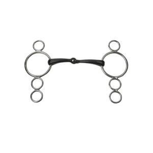 144050-double-snaffle-bits-for-horses-jp-korsteel-ring-dutch-gag-bit-black-14-cm