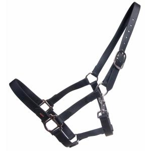 k325-bla-chr-halter-for-horse-karlslund-black-chrome-36x27x5-cm