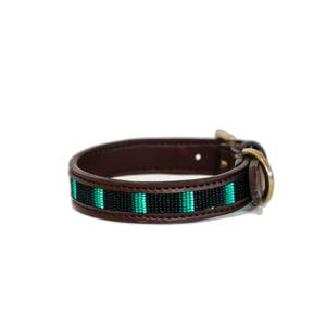 42548-01-m-dog-collar-with-handmade-beads-kentucky-black