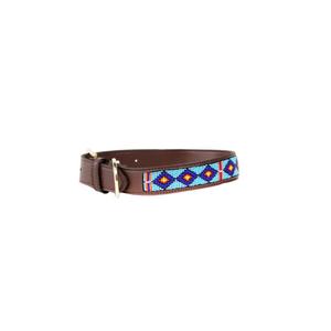 42548-03-dog-collar-with-handmade-beads-kentucky-blue