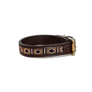 42548-41-dog-collar-with-handmade-beads-kentucky-golden