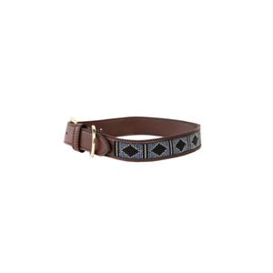 42548-42-dog-collar-with-handmade-beads-kentucky-silver