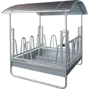 291289-standard-rectangular-rack-with-feed-fence-kerbl-silver-230x230x250-cm