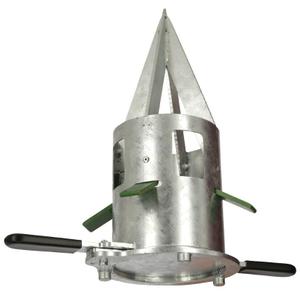 29428-breeding-accessory-metal-discharge-device-kerbl-bigbag-silver-210-150-mm