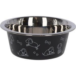 80553-stainless-steel-dog-bowl-kerbl-pet-black-900-ml