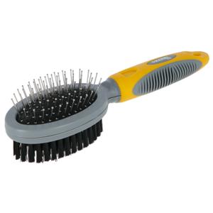 81823-double-brush-for-rodents-kerbl-yellow-gray-20-5-cm