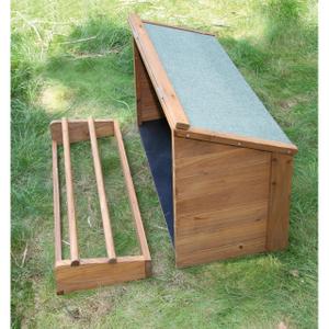 82814-wooden-nesting-box-kerbl-fortuna-brown-green-41x63x41-cm