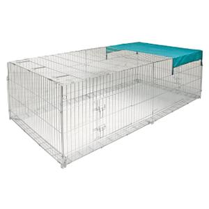 82825-outdoor-enclosure-for-rodents-kerbl-silver-silver-230x115x70-cm