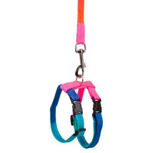 83969-harness-for-rodents-in-assorted-colors-kerbl-x1-multicolour-140-cm