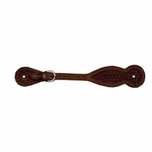 0930199-04-spur-strap-horse-pattern-baskte-natowa-brown-one-size