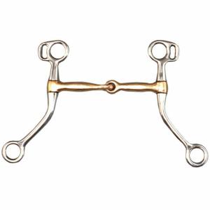 1607199-99999-pelham-for-broken-horse-in-copper-and-stainless-steel-natowa-silver-one-size