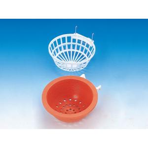 42018-plastic-bird-nests-for-attachment-to-cage-bars-nobby-pet-orange-white-10-cm