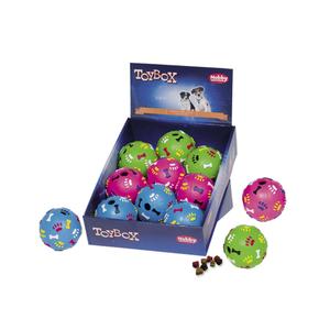 60033-rubber-treat-balls-for-dogs-nobby-pet-x9-matched-7-cm
