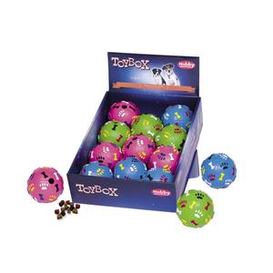 60034-rubber-treat-balls-for-dogs-nobby-pet-x11-matched-9-cm