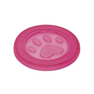 60372-tpr-frisbees-for-dogs-nobby-pet-paw-pink-22-cm
