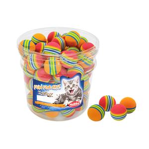 63976-set-of-80-fun-cat-toys-nobby-pet-color-assort-3-5-cm