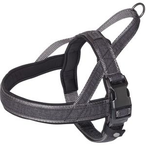 88748-05-norwegian-harness-for-dogs-nobby-pet-linen-deluxe-black-grey-l-60-76cm