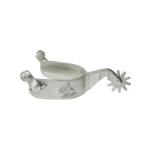 sr00252a-western-riding-spur-pool-s-satin-reining-silver-one-size