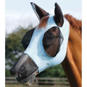 6301sbl-anti-fly-mask-for-horses-premier-equine-comfort-tech-xtra-lycra-blue