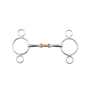 8087-5-8087-6-two-ring-snaffle-bit-with-copper-pad-premier-equine-metal