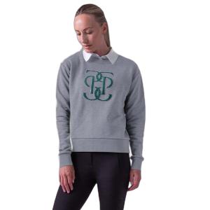 2231-064-734-sweatshirt-woman-ps-of-sweden-karla-monogram-grey-blend
