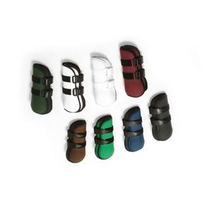 rt362anb-plastic-horse-gaiters-racing-tack-black-white