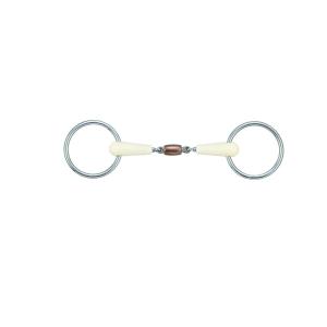 so2801-115-2-ring-bit-for-double-jointed-horses-soyo-happy-mouth-silver-beige
