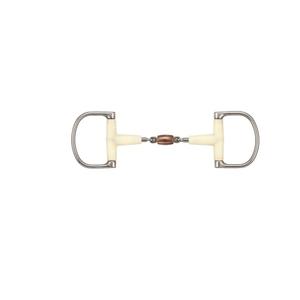 so2544-115-verdun-bit-for-double-jointed-horse-with-copper-roller-soyo-d-racing-silver-white-115-cm