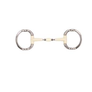 so2803-1-double-joint-contour-horse-lift-bit-roller-soyo-happy-mouth-white-silver